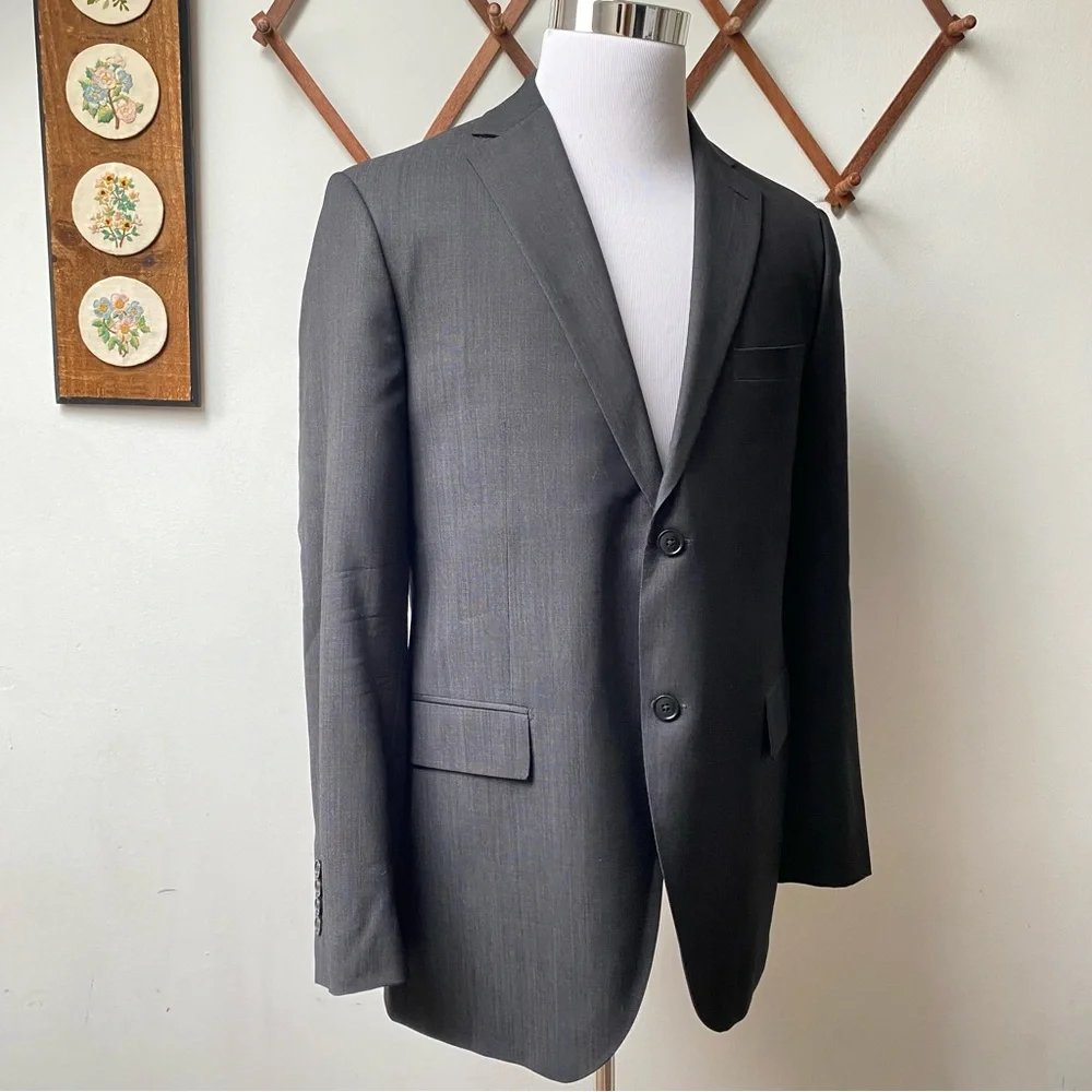Luigi Bianchi Mantova Virgin Wool Blazer